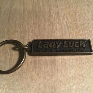 Keychain Lady Luck Casino Hotel Downtown Las Vegas